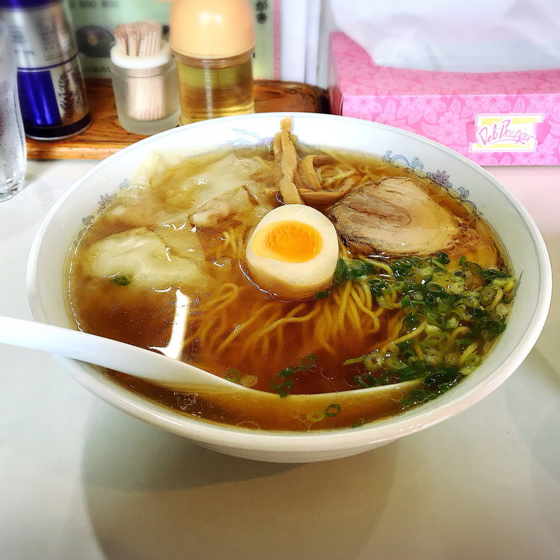 正油ワンタンメン(再来軒 )