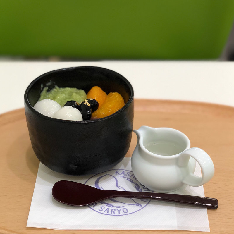 ずんだあんみつ(ずんだ茶寮 エスパル仙台店)