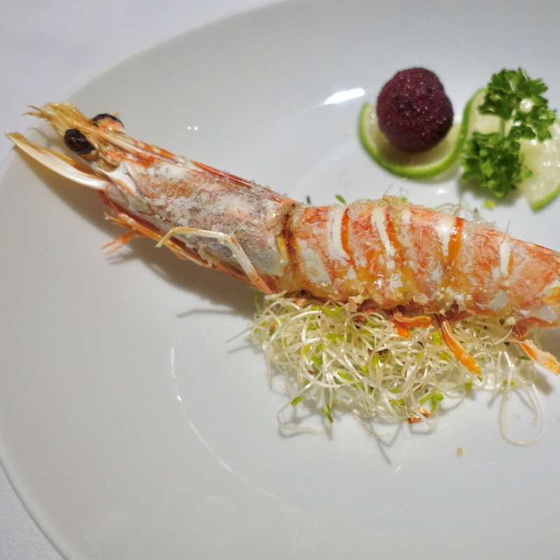 鹽烤大明蝦(大鵬灣食堂)