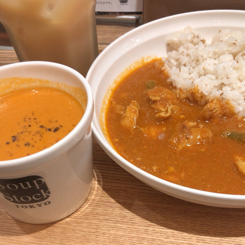 カレーとスープのセット(スープストックトーキョー ルクア大阪店 （Soup Stock Tokyo）)