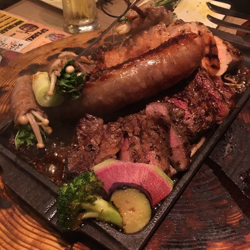 肉満喫5種盛(ニクバルダカラ)