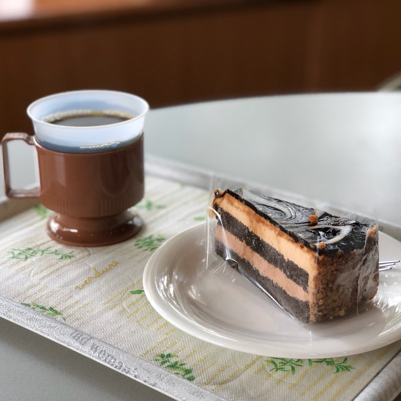 ケーキセット(信州高遠美術館 喫茶パレット)