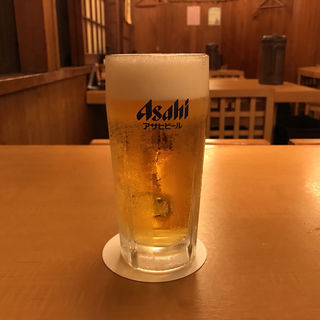 生ビール(京うどん 夢吟坊 三宿本店 （むぎんぼう）)