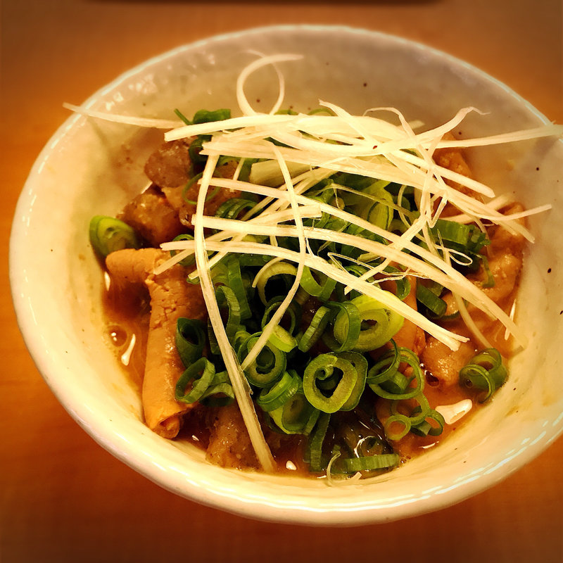 もつ煮込み(京うどん 夢吟坊 三宿本店 （むぎんぼう）)