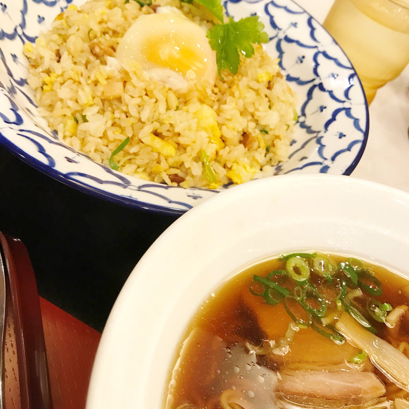 絶品チャーハンセット(大阪の味らーめん 喜らく 新梅田店)