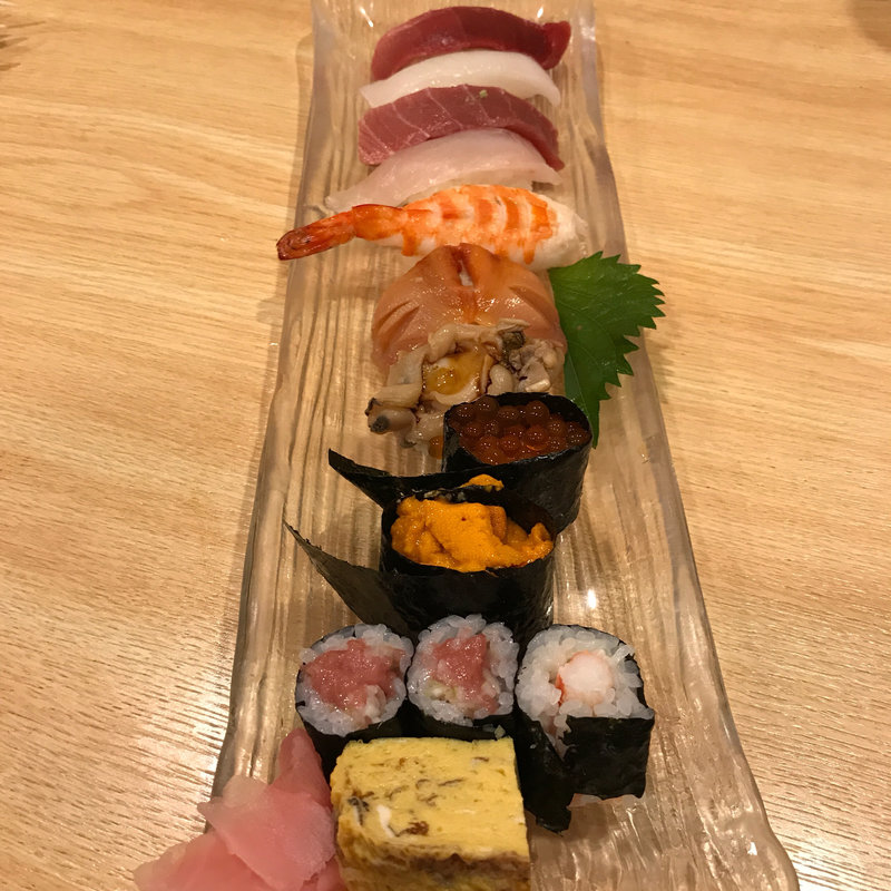 特上にぎり(ひかり寿司 東向島店)