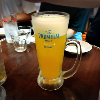 ビールのマンゴー割り(タイ東北モーラム酒店)