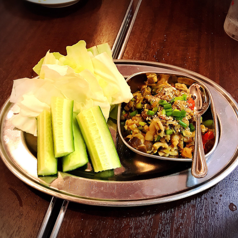 きのこのナンプリック（ポンヘッ）(タイ東北モーラム酒店)