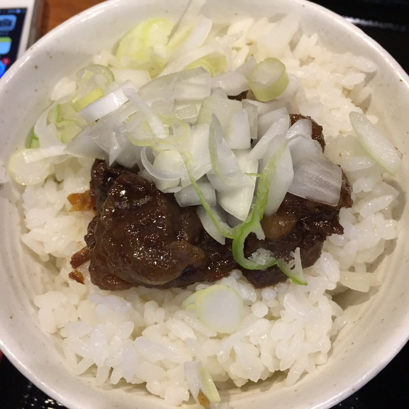 牛スジごはん(胡座 （あぐら）)