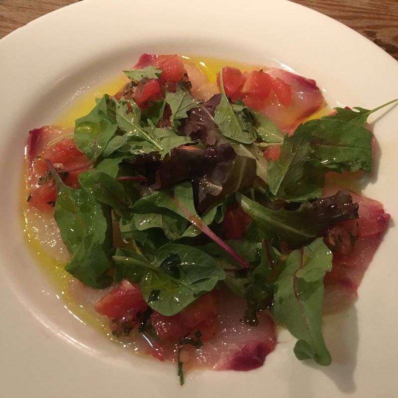 鮮魚のカルパッチョ(タベルナクアーレ 青葉台店 )