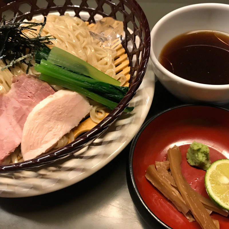 焼きあごのざる中華(らぁめん登里勝 )