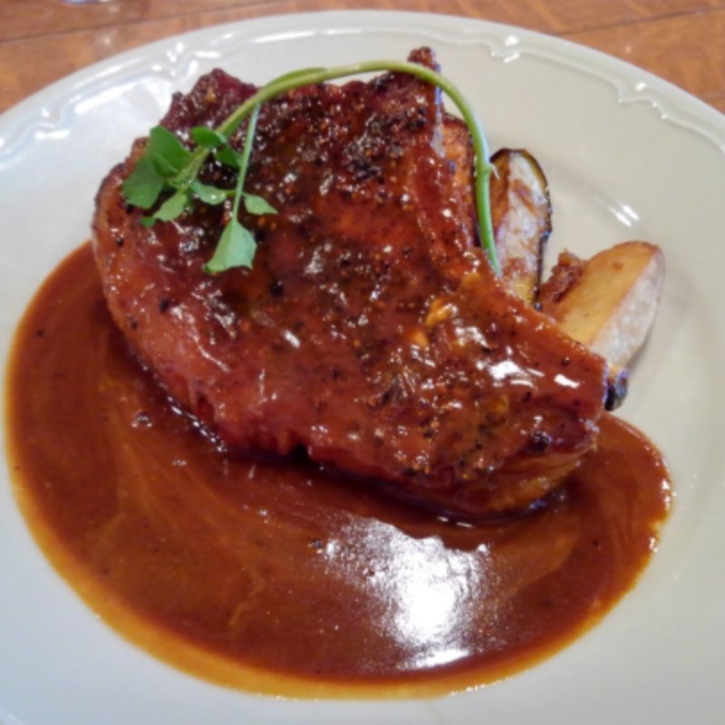 ペッパーポークステーキ(つばめKITCHEN アトレ品川店)