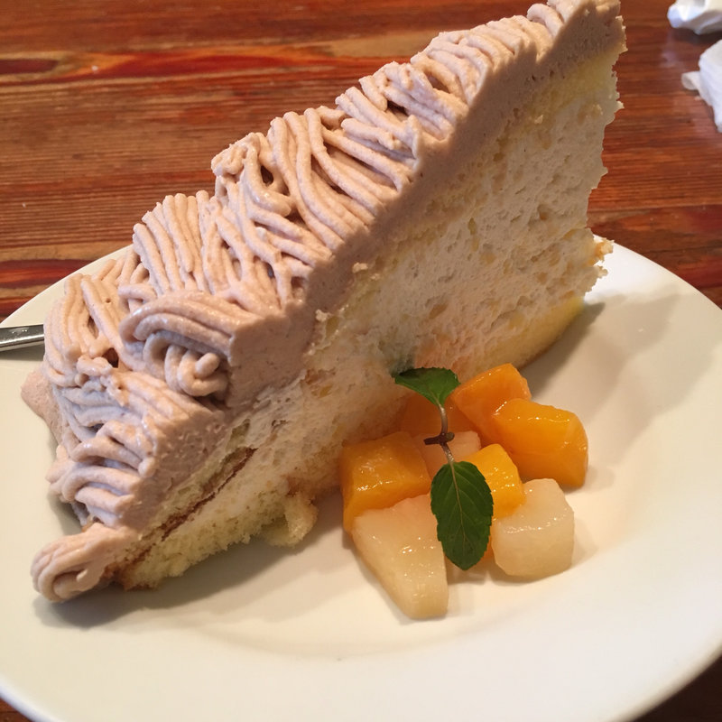 自家製モンブラン(トラットリア ボスコ)