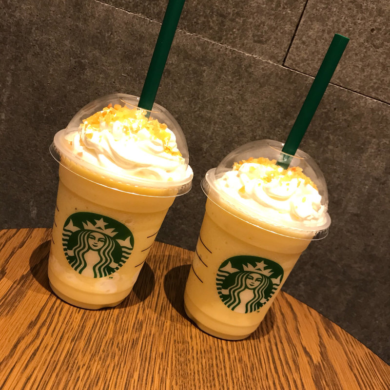 クリスピースイートポテトフラペチーノ(スターバックスコーヒー イオンモール千葉ニュータウン店)