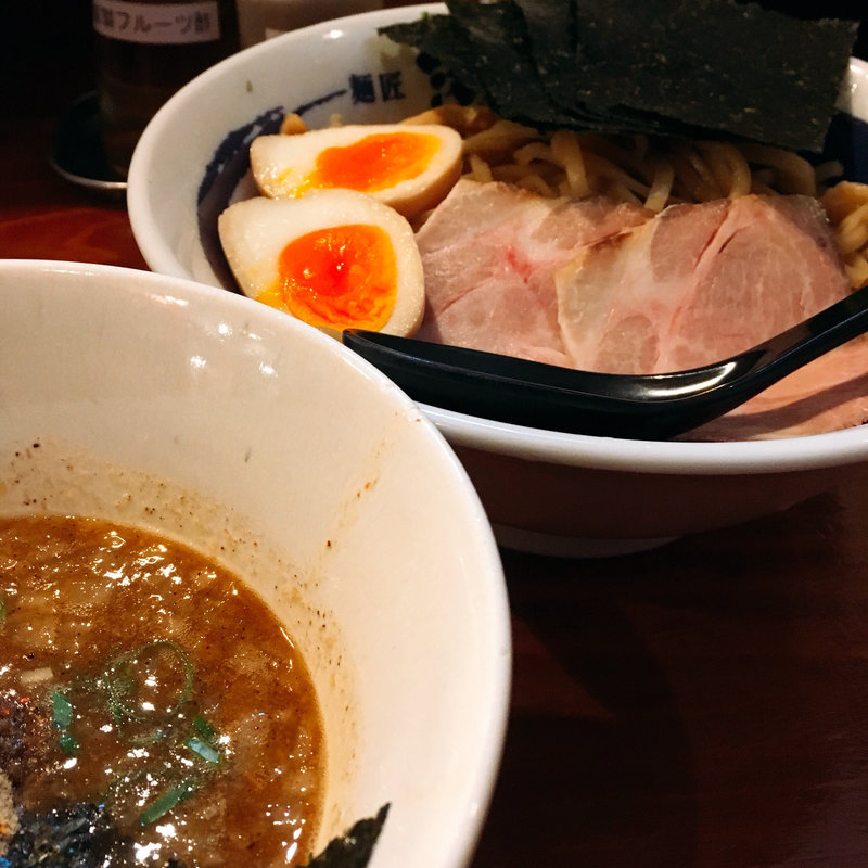 特製煮干しつけ麺(濃厚煮干しそば 麺匠 濱星 関内本店)