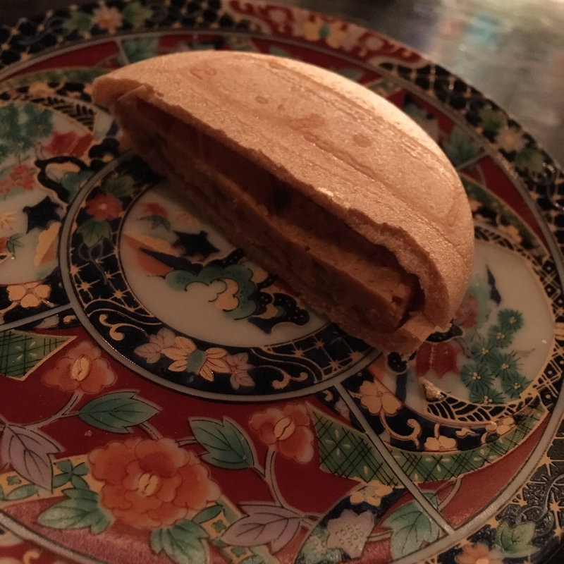 フォアグラと奈良漬けの最中(Bohemian)