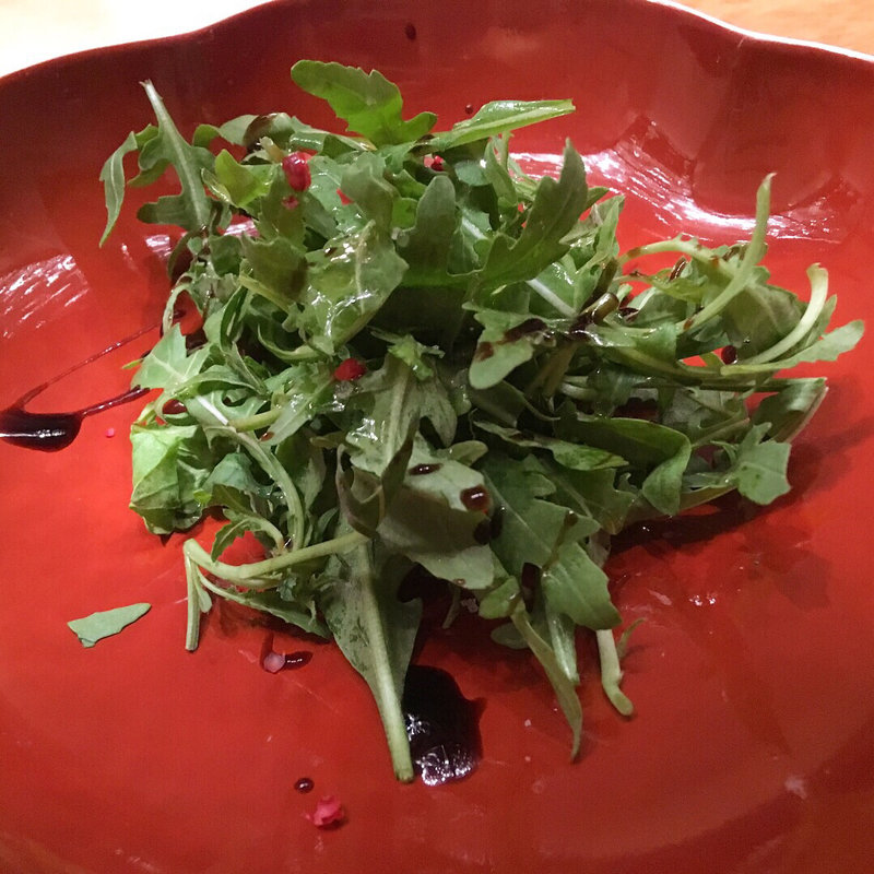 ルッコラのサラダ(ル･マロニエ)