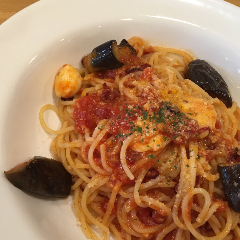 モッツァレラとなすのアラビアータ(ポポラマーマ 妙典駅店)