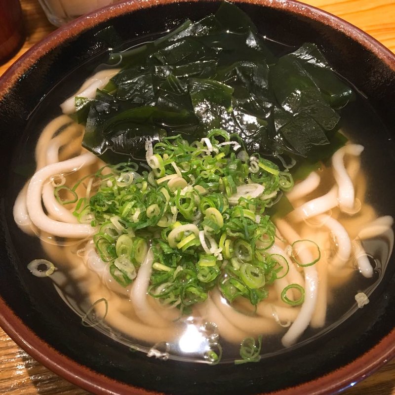 わかめ(釜喜利うどん)