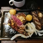 ランチヒレステーキ&ハンバーグ(いきなりステーキ 国立店 )