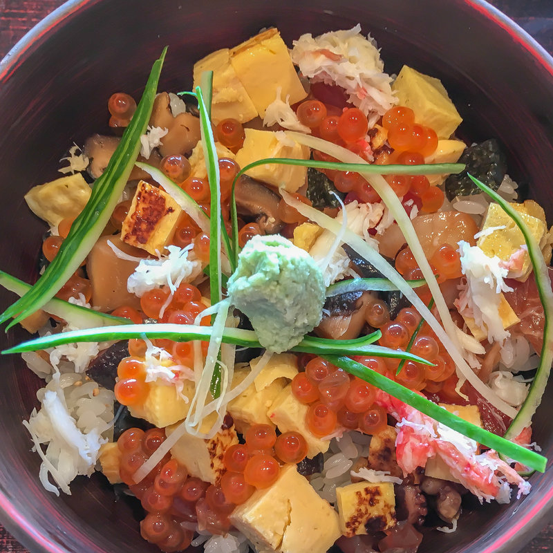 ばらちらし(ゼックス愛宕グリーンヒルズ 炙り焼き＆寿司 An)