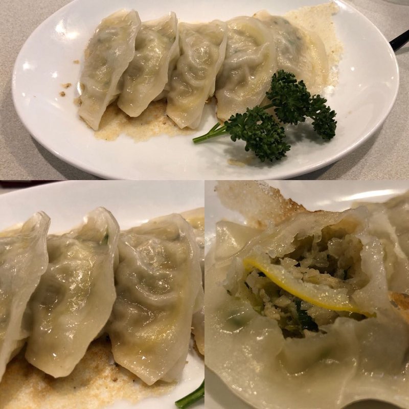 レモン餃子(中国料理 満州里菜館)