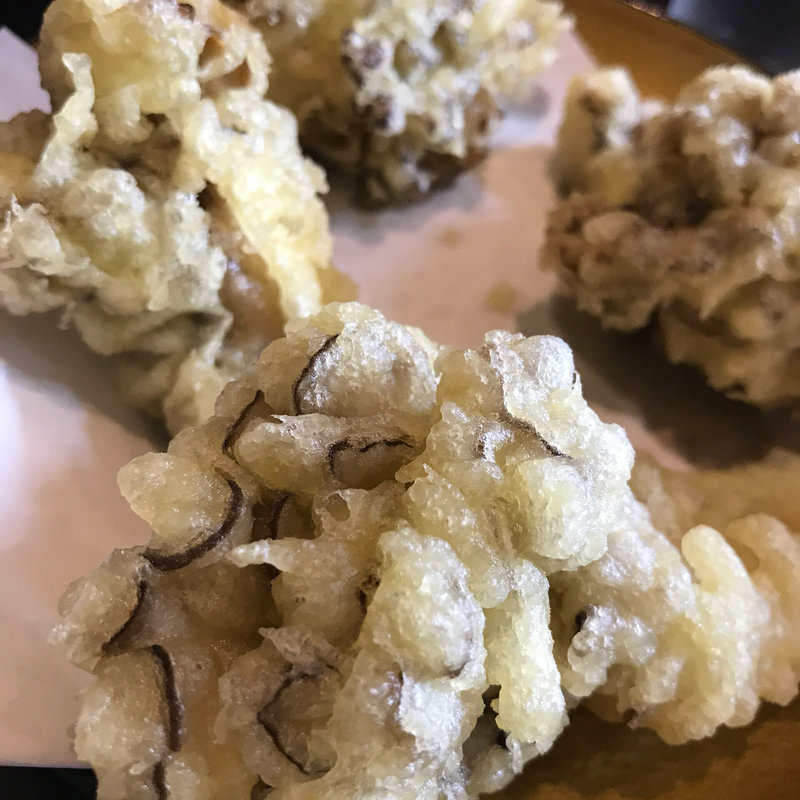秩父の舞茸天ぷら(蕎麦 長尾根)