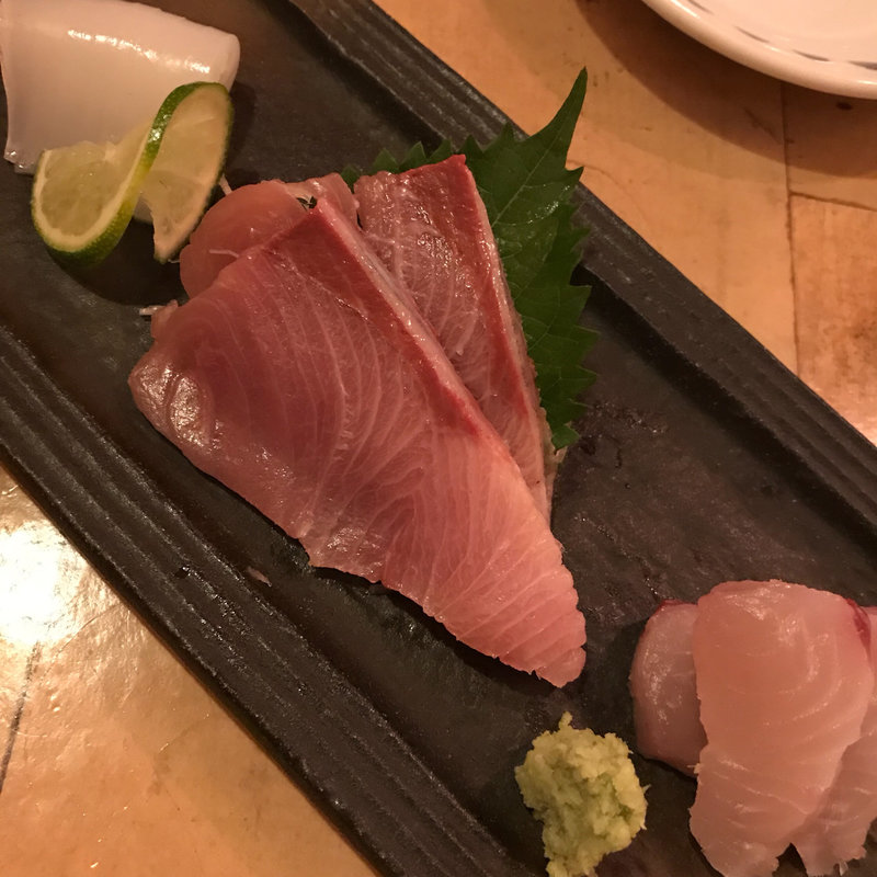 刺身盛り 3品(日本酒バル 凪)