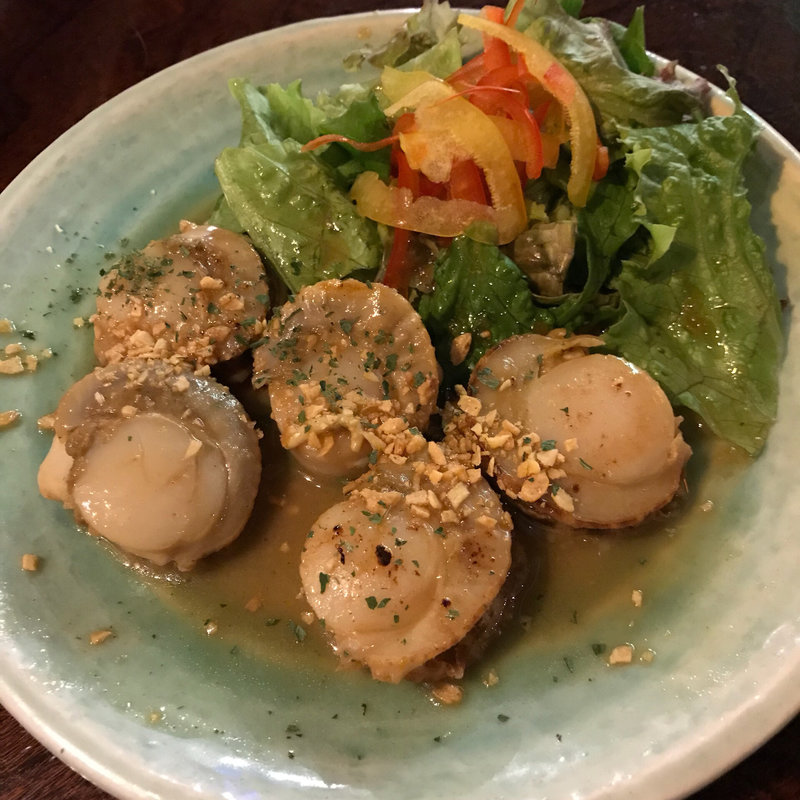 帆立のバター醤油焼き(itAPAn)