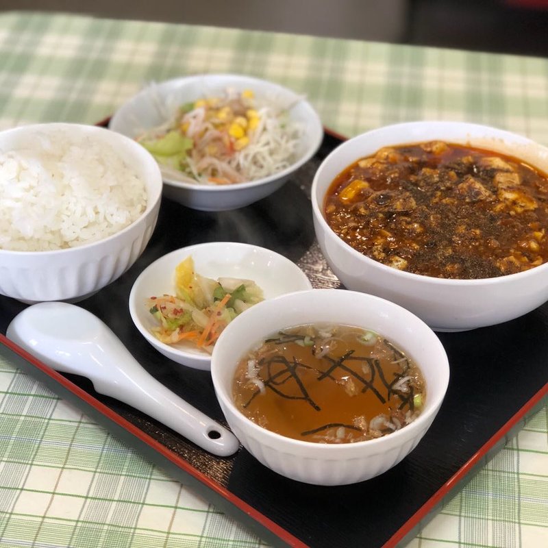 麻婆豆腐定食(中華厨房たな華 )