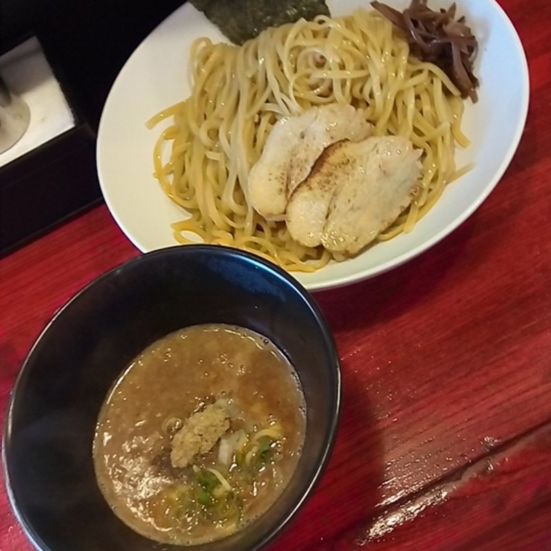 濃厚煮干しつけ麺(十六夜)