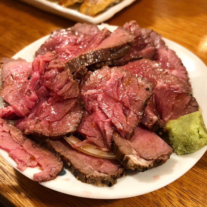 ローストビーフ(餃子ノ酒場マイケル)