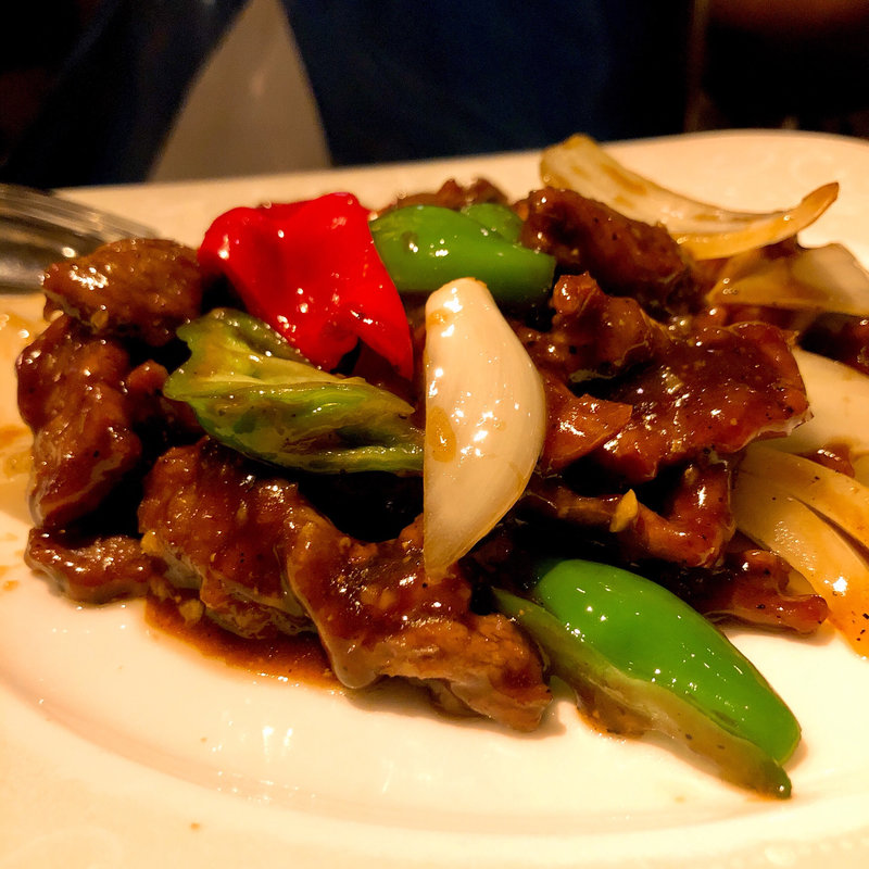 牛肉胡椒炒め(巧匠（チャオジャン）)