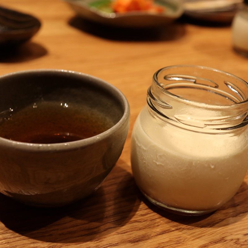 自家製プリン(焼肉すどう　春吉店)