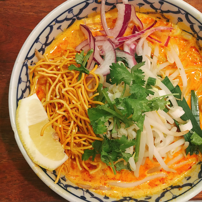 カオソーイ(タイカフェ ピーマイ 学芸大学店)