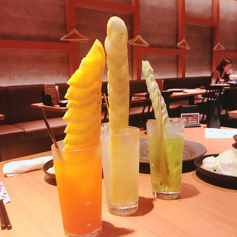 凍結まるごとレモンサワー(串焼・もつ鍋 博多でべそ 仙台南町通店)