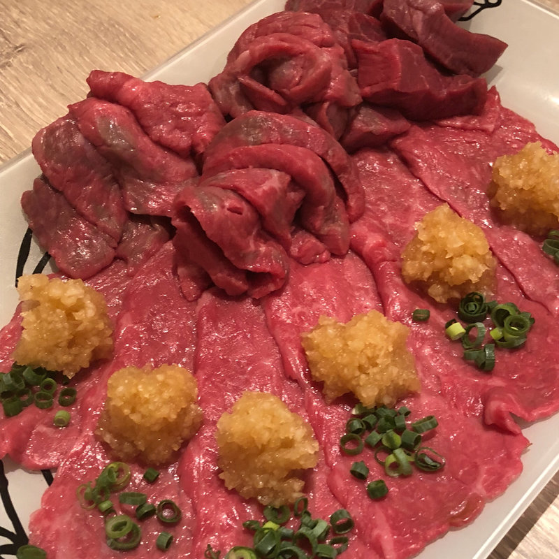 エイジングおすすめ赤身盛り合わせ(熟成和牛焼肉 エイジング・ビーフ 大宮店)