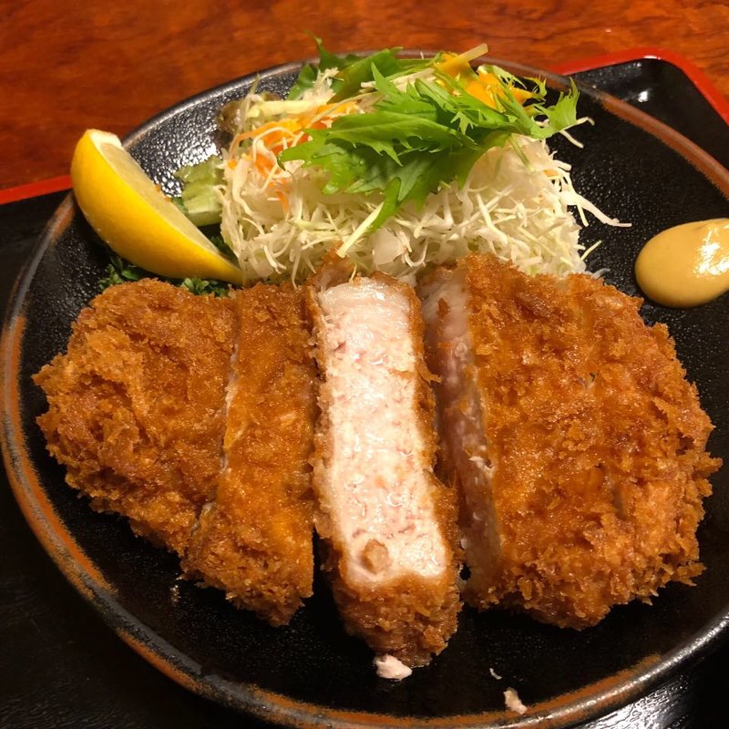 ジャンボとんかつ定食(とんかつ健 )