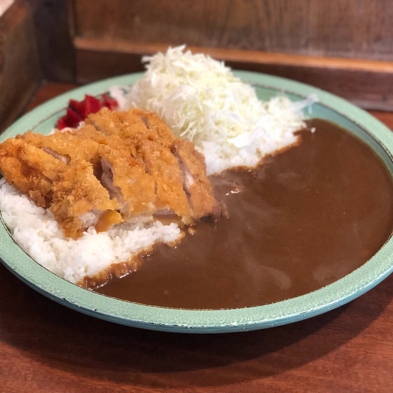 チキンカツカレー（大盛り）(ししとう )