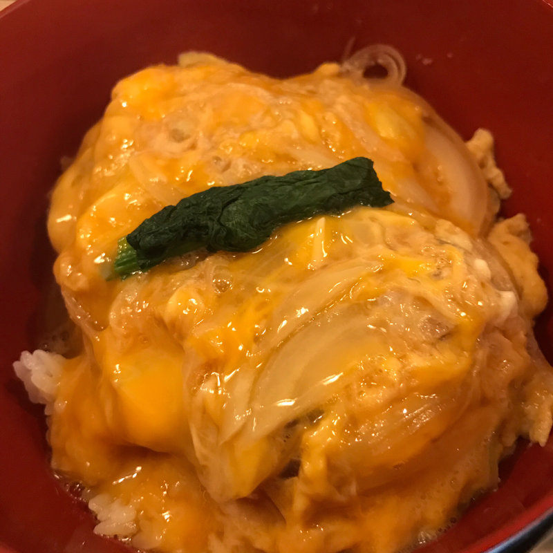 ミニカツ丼(信州そば  むらた)
