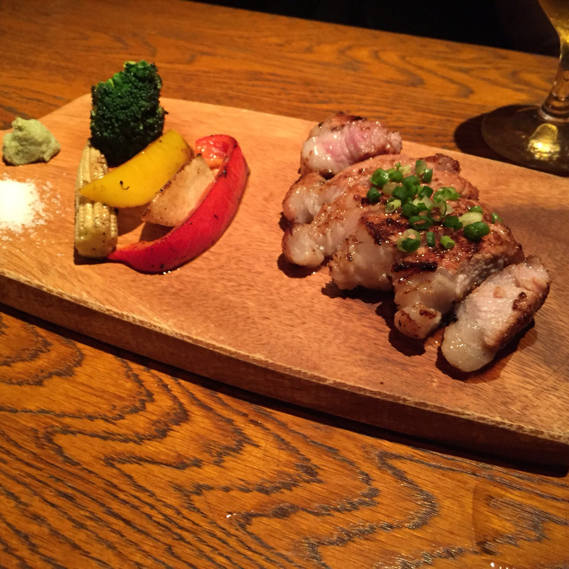 熟成ポークの粕漬けグリル(ブルーブランシュ)