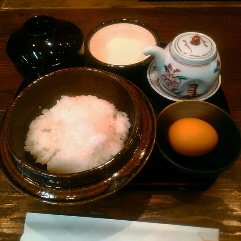 卵かけとろろご飯セット(御米司ふみや )