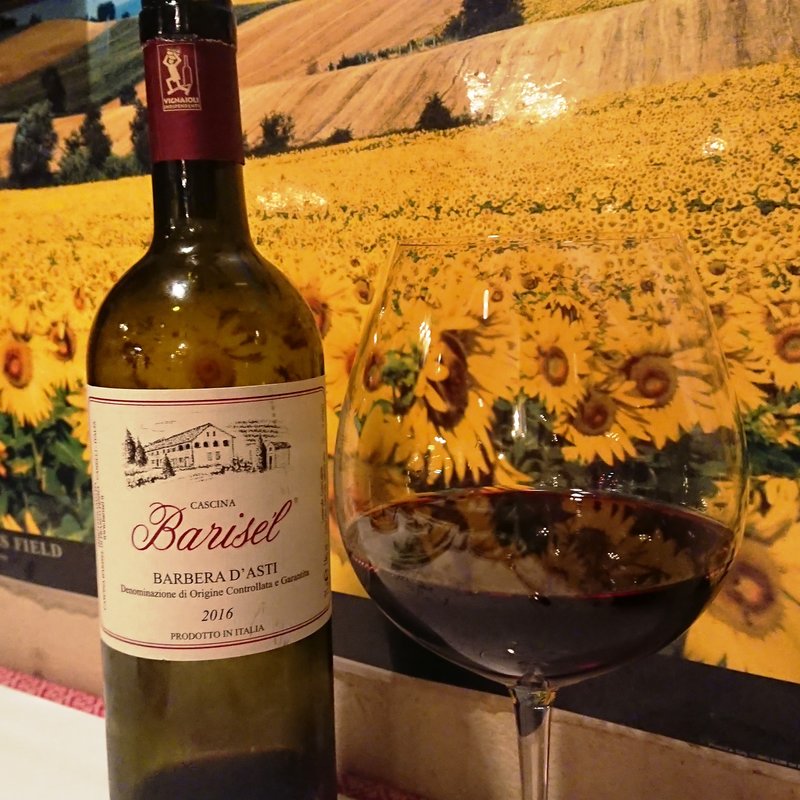 バルベーラ・ダスティ・スペリオーレ”バリゼル”　  キャラフェ(サンタ・アンジェロ)