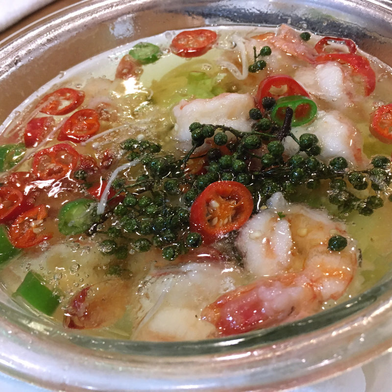 大海老の煮込み生山椒仕立て(川香苑 歌舞伎町店)