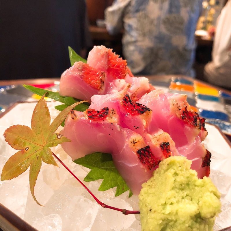 金目鯛の刺身(しとらす（Citrus）)