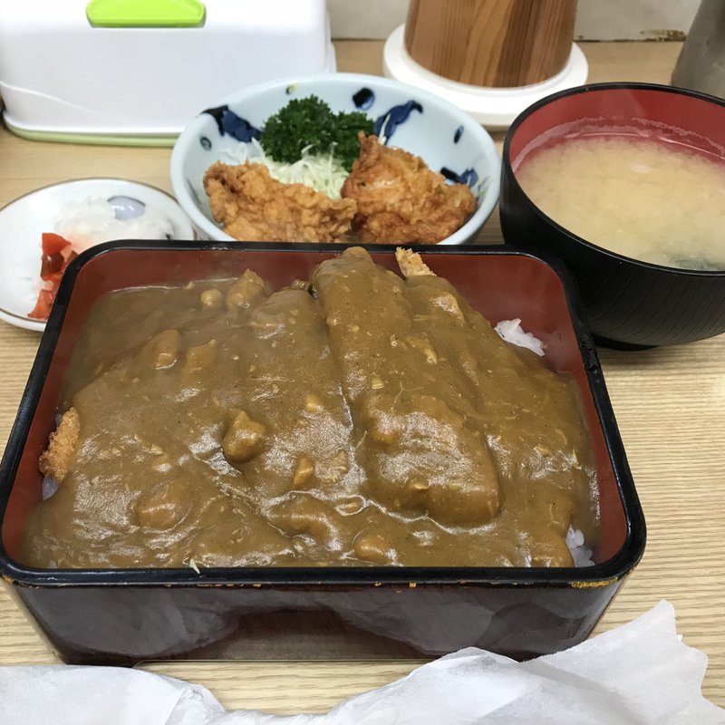 河金丼 ロースかつ重(河金 千束店)