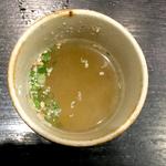 鶏スープ(焼き鳥 松元 西中洲本店)