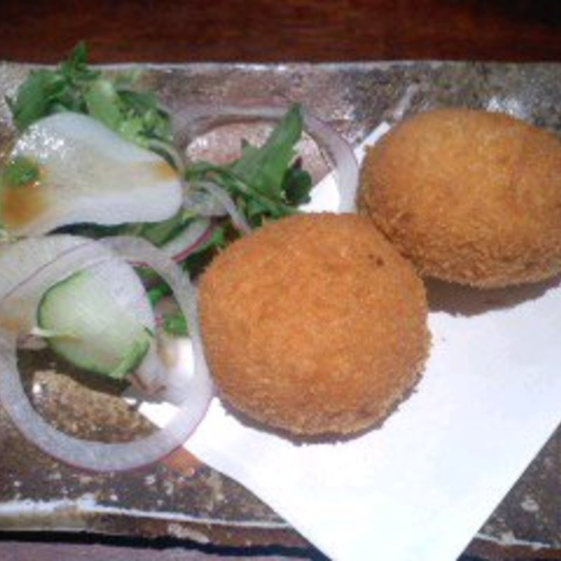 エビクリームコロッケ(魚料理 ぎん )