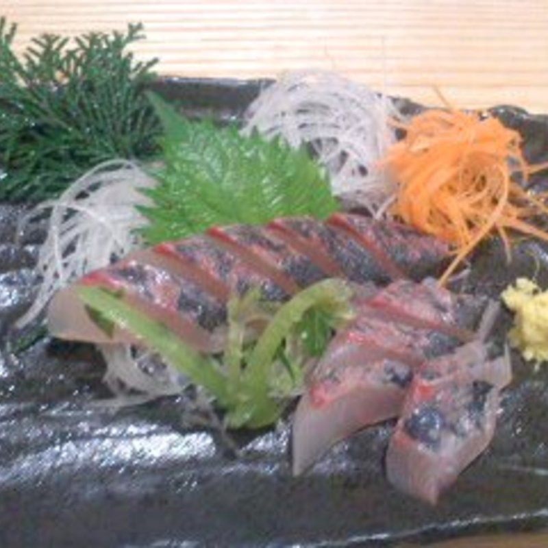 アジ刺身(美津乃)