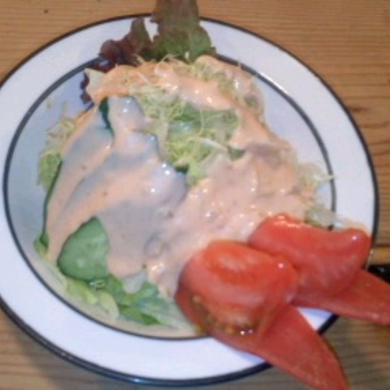 生野菜サラダ(晩小屋)